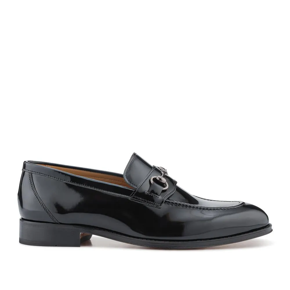 Reece Leather Loafers - REECE / 325 745 - Black Patent sold by Jones Bootmaker