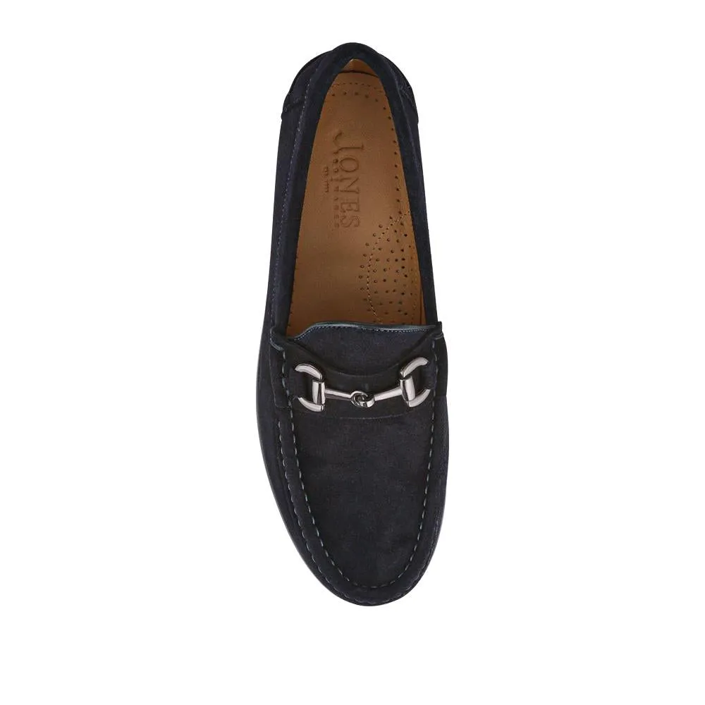 Roan Leather Slip-On Shoes - ROAN / 326 791 - Navy Suede sold by Jones Bootmaker product image thumbnail 4