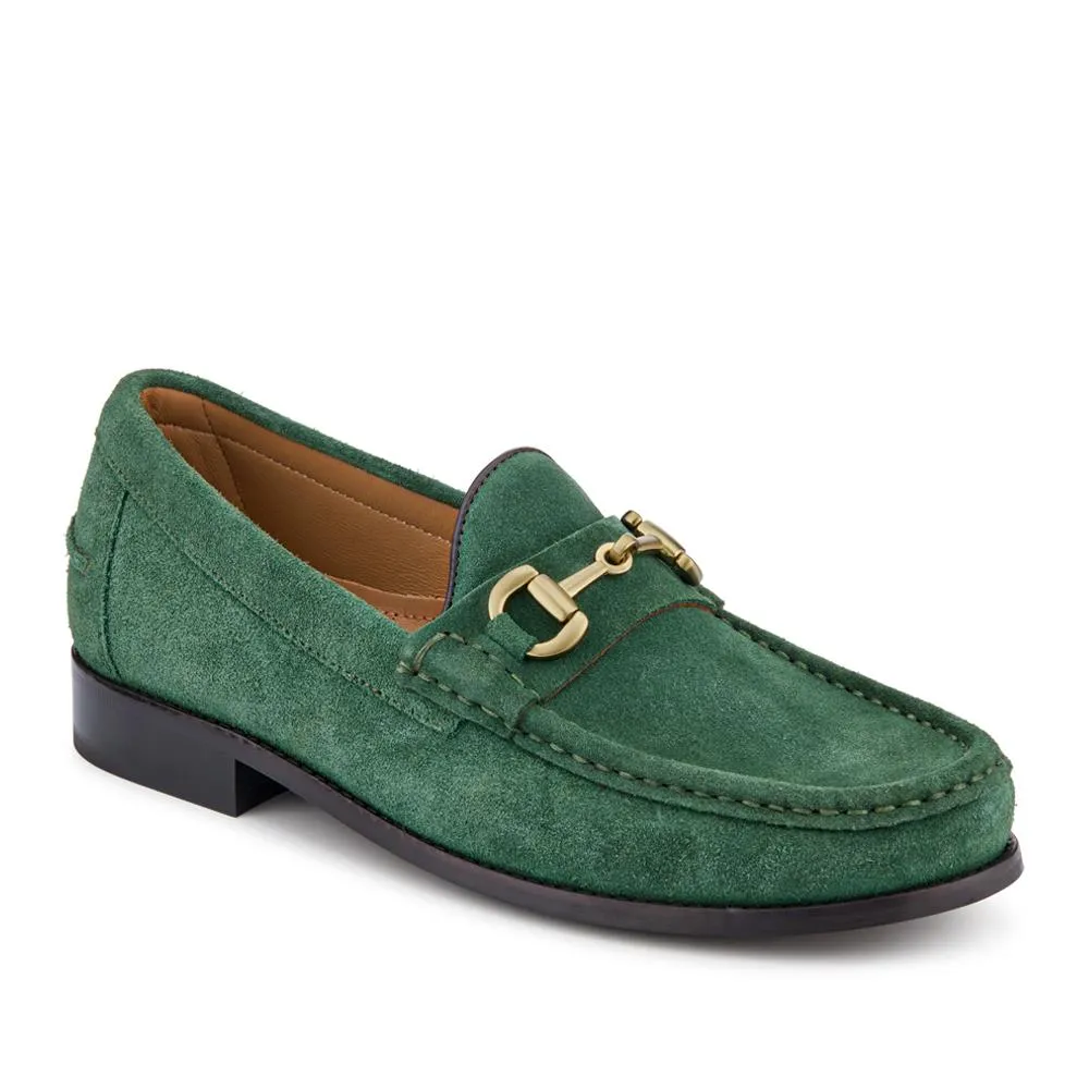 Roan Leather Slip-On Shoes - ROAN / 326 791 - Olive Suede sold by Jones Bootmaker product image thumbnail 2
