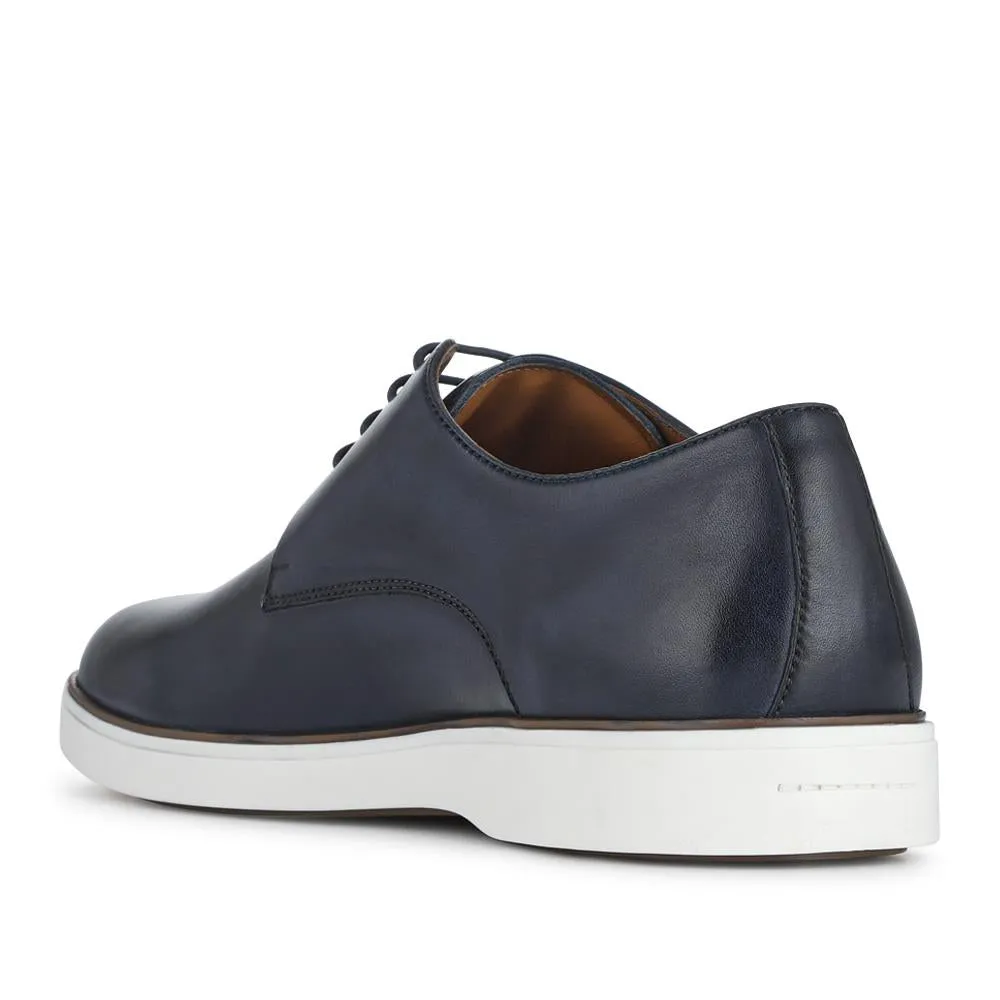 Kolten Leather Lace-Up Shoes - KOLTEN / 326 806 - Navy sold by Jones Bootmaker product image thumbnail 3