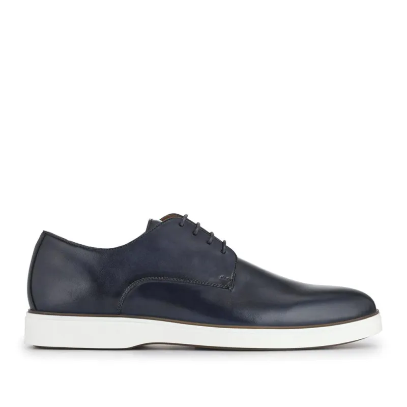 Kolten Leather Lace-Up Shoes - KOLTEN / 326 806 - Navy sold by Jones Bootmaker