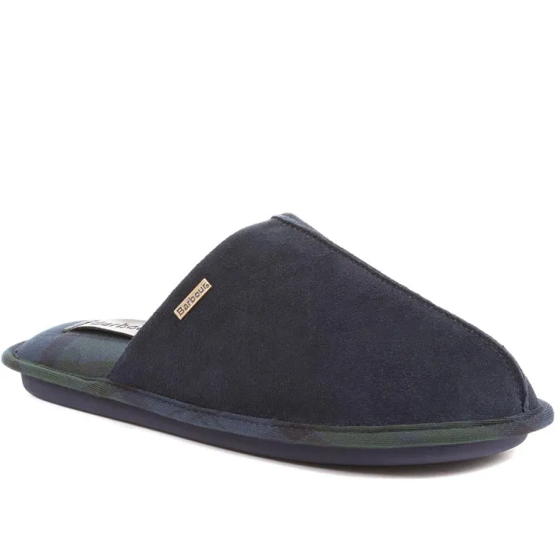 Foley Leather Mule Slippers - BARBR36505 / 322 437 sold by Jones Bootmaker