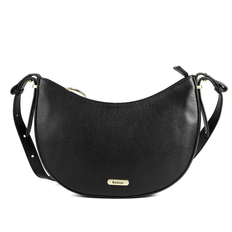 Barbour Sorrel Leather Sling Bag - BARBR42046 / 328 036 - Black sold by Jones Bootmaker