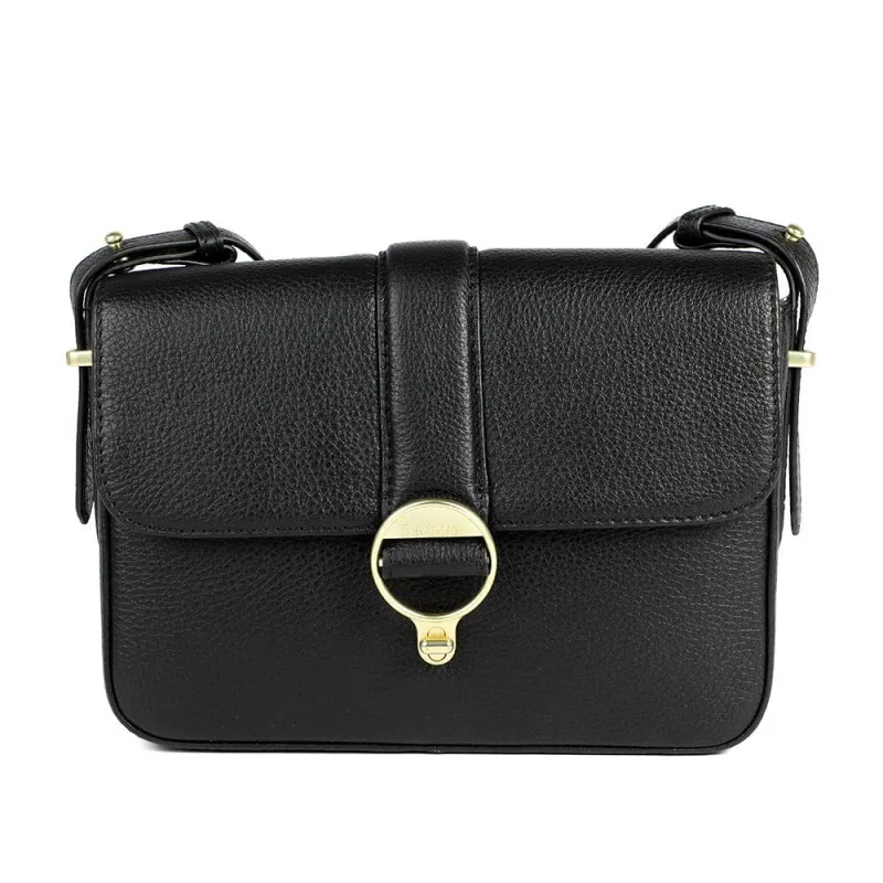Barbour Rosa Leather Crossbody Bag - BARBR42044 / 328 035 - Black sold by Jones Bootmaker