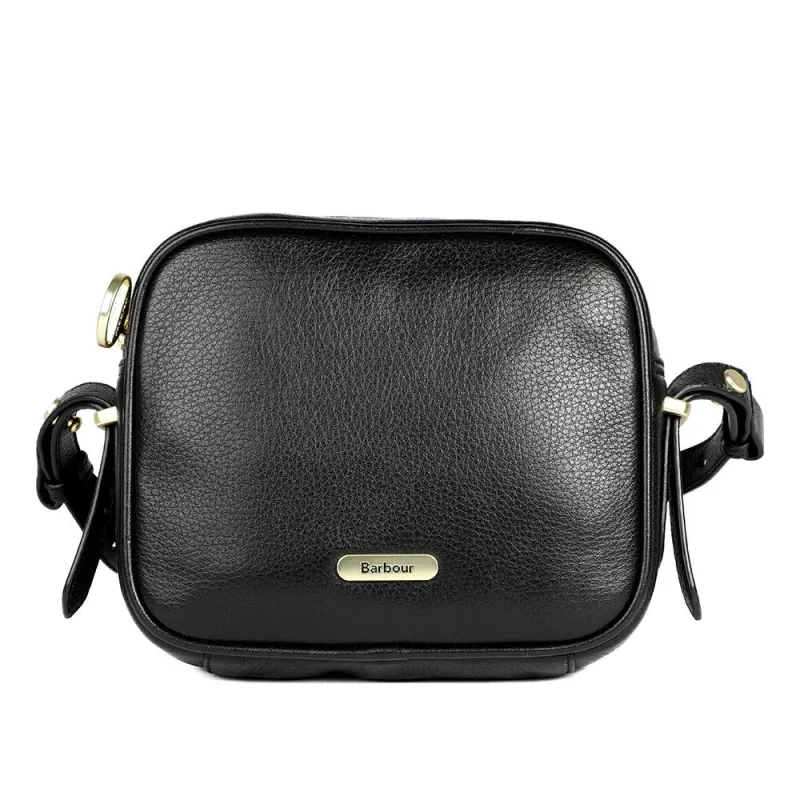Barbour Daphne Leather Crossbody Bag - BARBR42042 / 328 033 - Black sold by Jones Bootmaker