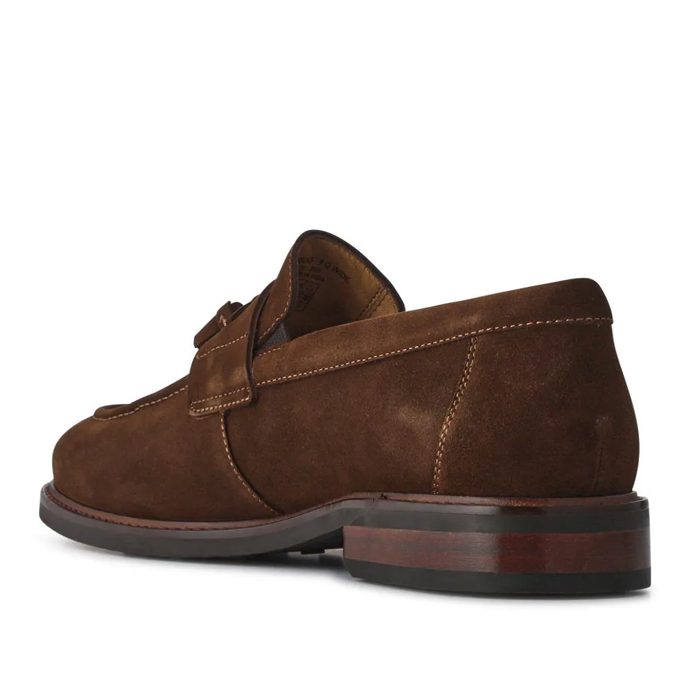 Rodrigo Wide-Fit Leather Tassel Loafers - RODRIGO / 327 901 - Brown Suede sold by Jones Bootmaker product image thumbnail 3