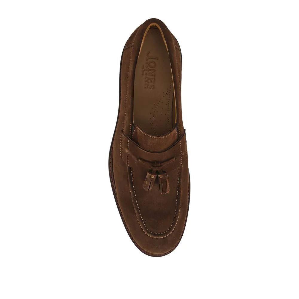 Rodrigo Wide-Fit Leather Tassel Loafers - RODRIGO / 327 901 - Brown Suede sold by Jones Bootmaker product image thumbnail 4
