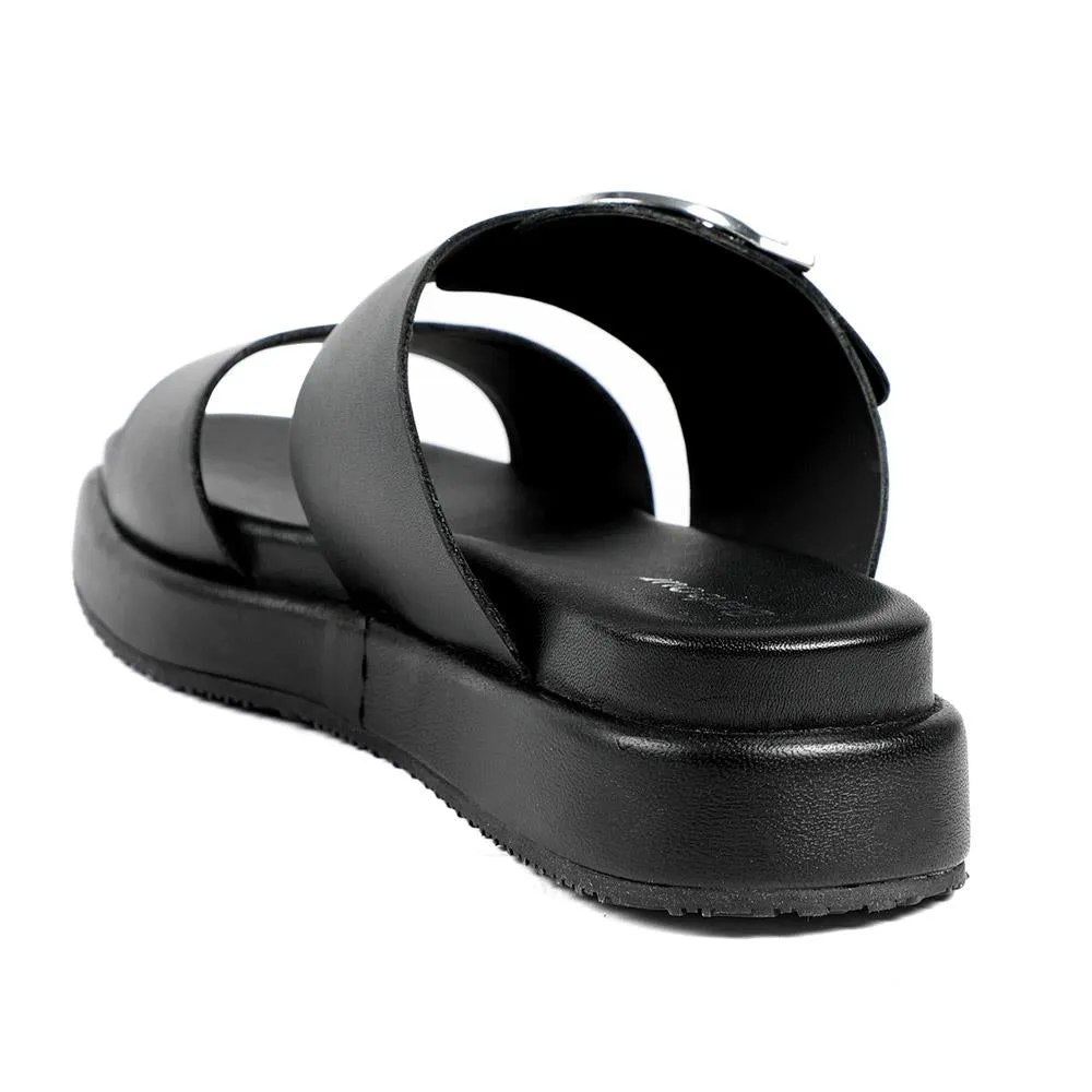Barbour Adele Leather Sandals - BARBR42510 / 329 029 - Black sold by Jones Bootmaker product image thumbnail 3