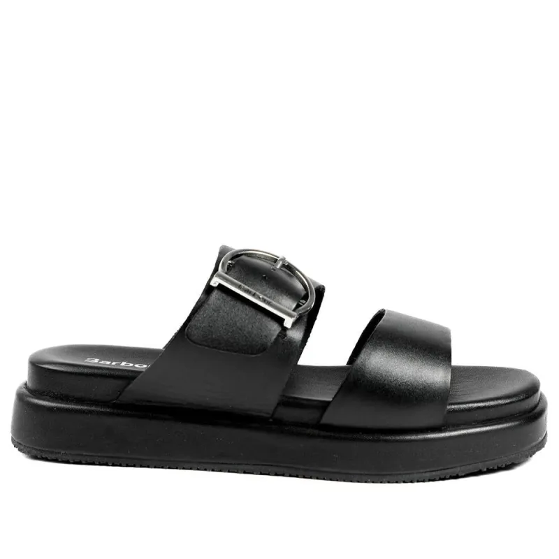 Barbour Adele Leather Sandals - BARBR42510 / 329 029 - Black made by Barbour