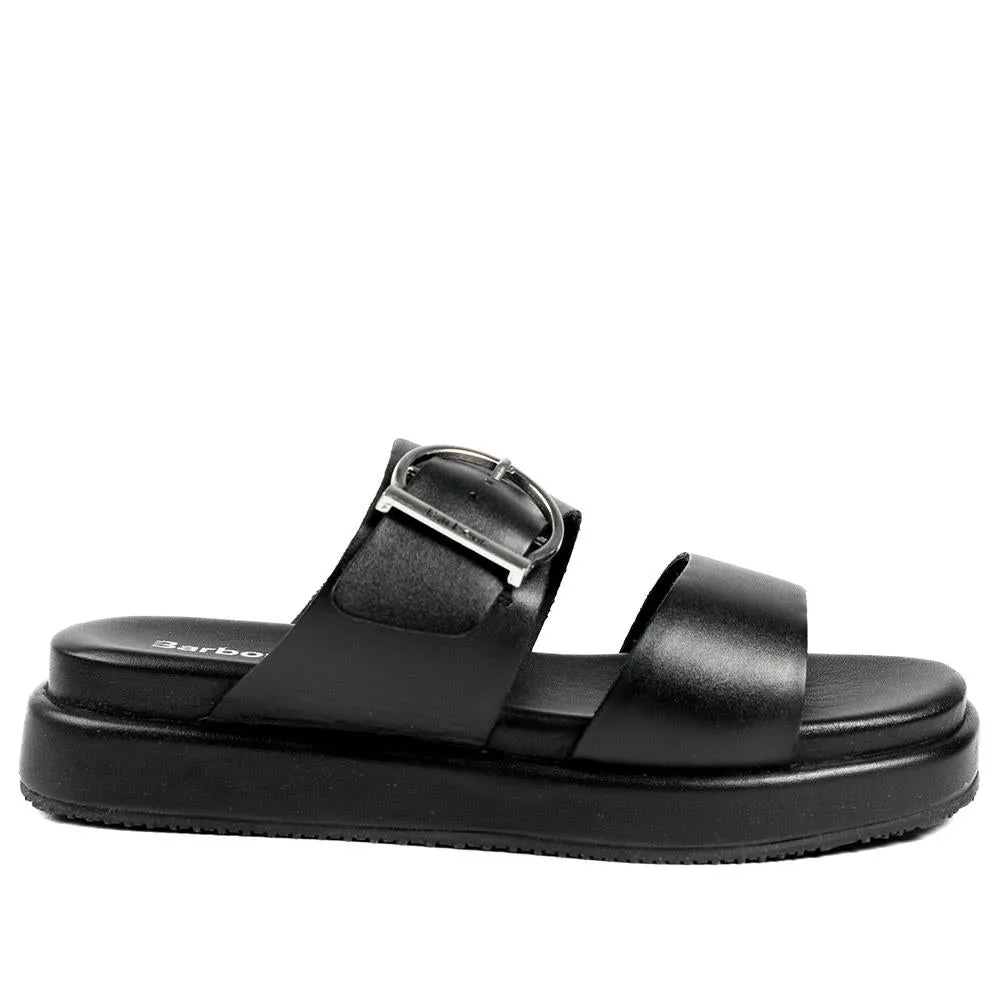 Barbour Adele Leather Sandals - BARBR42510 / 329 029 - Black sold by Jones Bootmaker