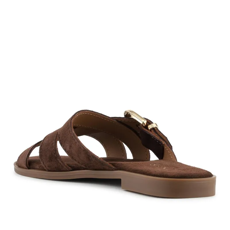 Hylda Smart Suede Leather Mules - HYLDA / 329 198 sold by Jones Bootmaker