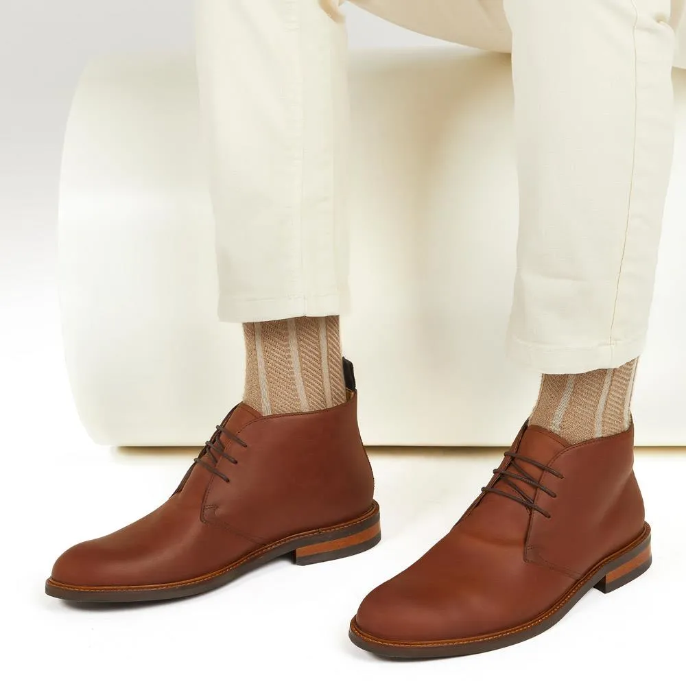 Driffield Leather Chukka Boots - DRIFFIELD / 322 608 - Tan sold by Jones Bootmaker product image thumbnail 5