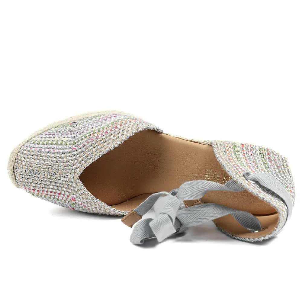 Alyssa Wedge Espadrille Sandals - ALYSSA / 320 328 - Multi sold by Jones Bootmaker product image thumbnail 4