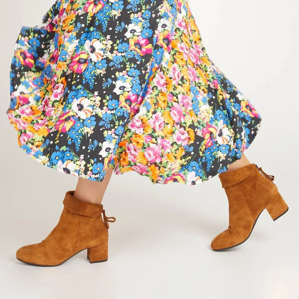 Lylah Heeled Ankle Boots - LYLAH / 322 544 - Cognac sold by Jones Bootmaker product image thumbnail 5