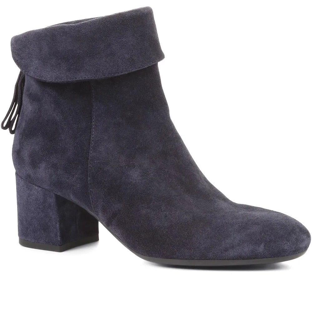 Lylah Heeled Ankle Boots - LYLAH / 322 544 - Navy sold by Jones Bootmaker product image thumbnail 2