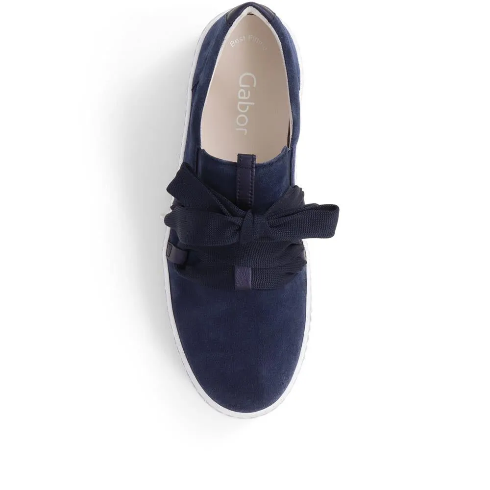 Waltz Gabor Lace-Up Trainers - GAB33506 / 319 497 - Navy sold by Jones Bootmaker product image thumbnail 5