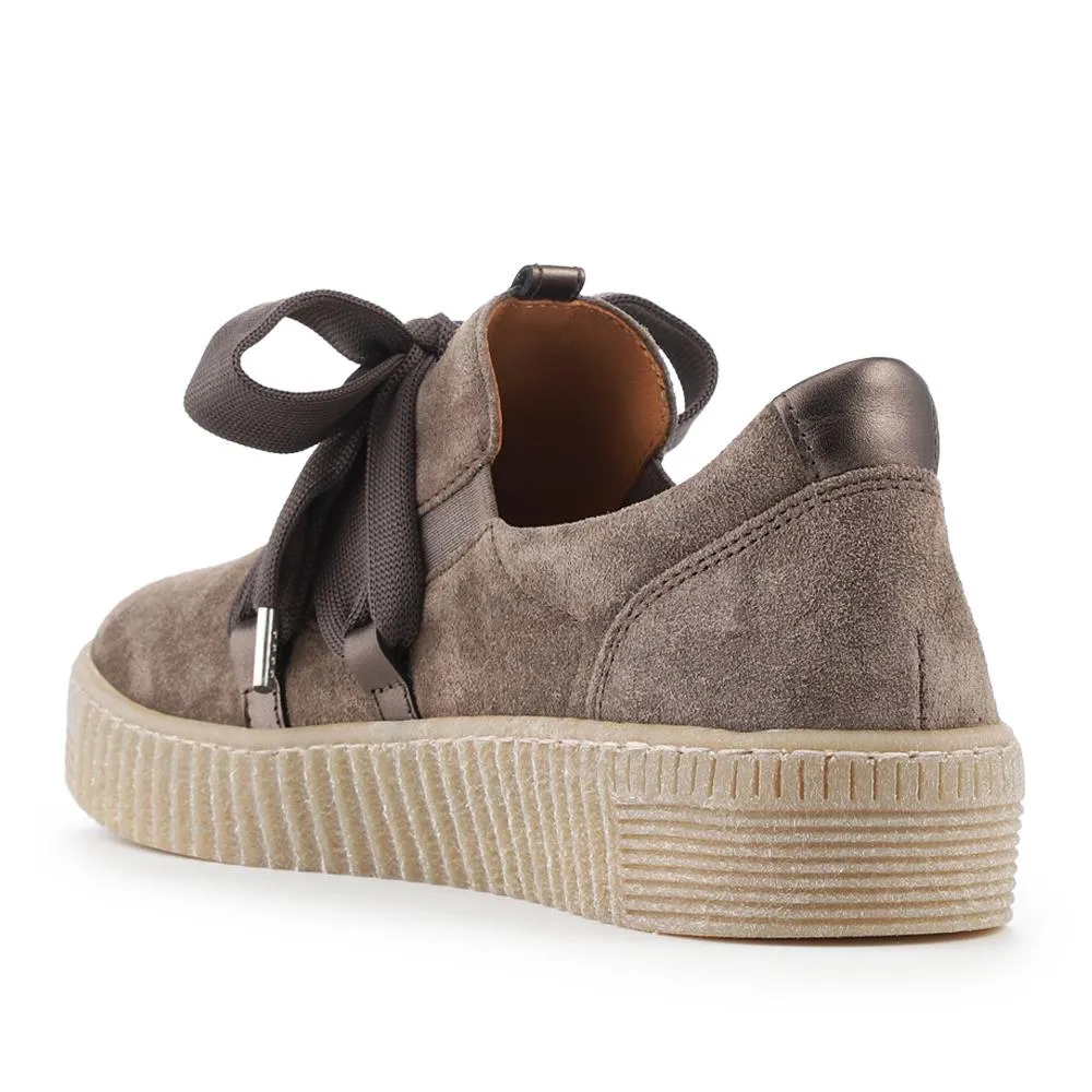 Waltz Gabor Lace-Up Trainers - GAB33506 / 319 497 - Stone sold by Jones Bootmaker product image thumbnail 3