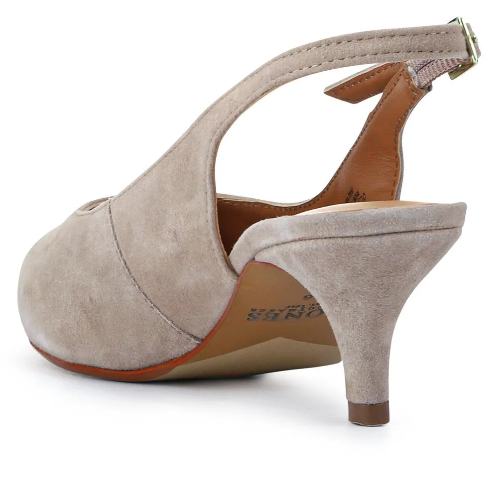 Zaria Slingback Heels - ZARIA / 325 142 - Beige sold by Jones Bootmaker product image thumbnail 3