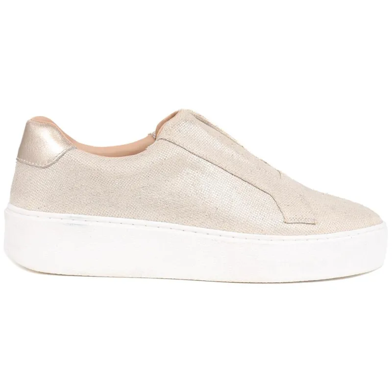 Fernanda Slip-on Trainers - FERNANDA2 / 325 349 - Champagne Gold made by Jones Bootmaker