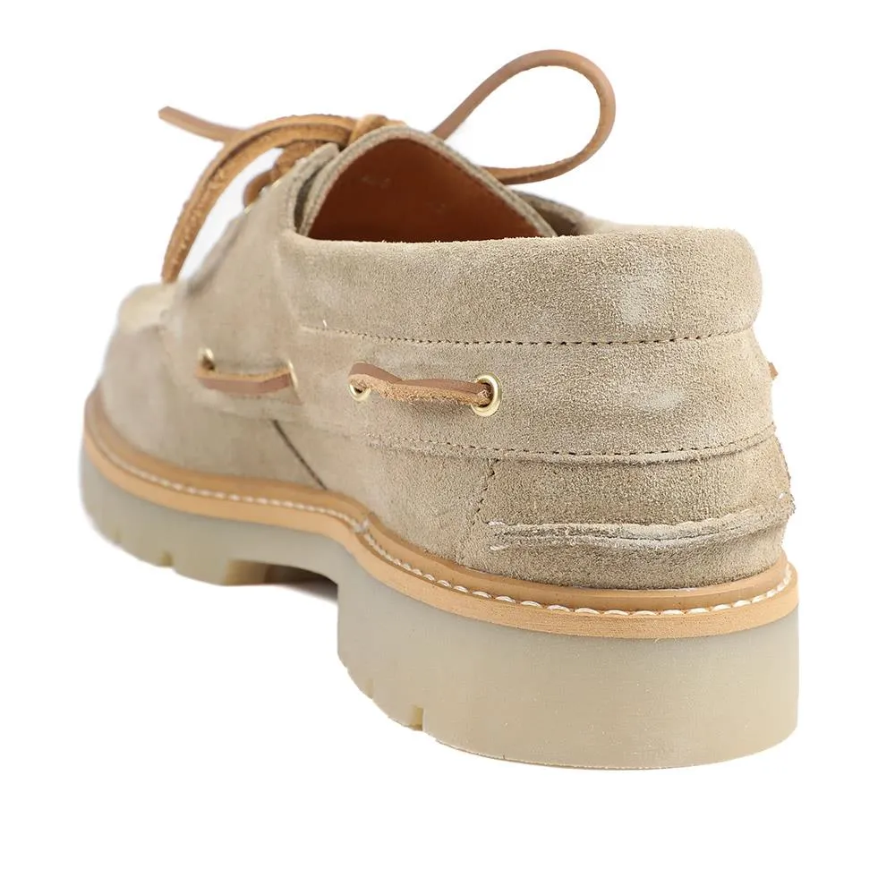Perivale Chunky Leather Moccasins - PERIVALE / 328 812 - Sand Suede sold by Jones Bootmaker product image thumbnail 3
