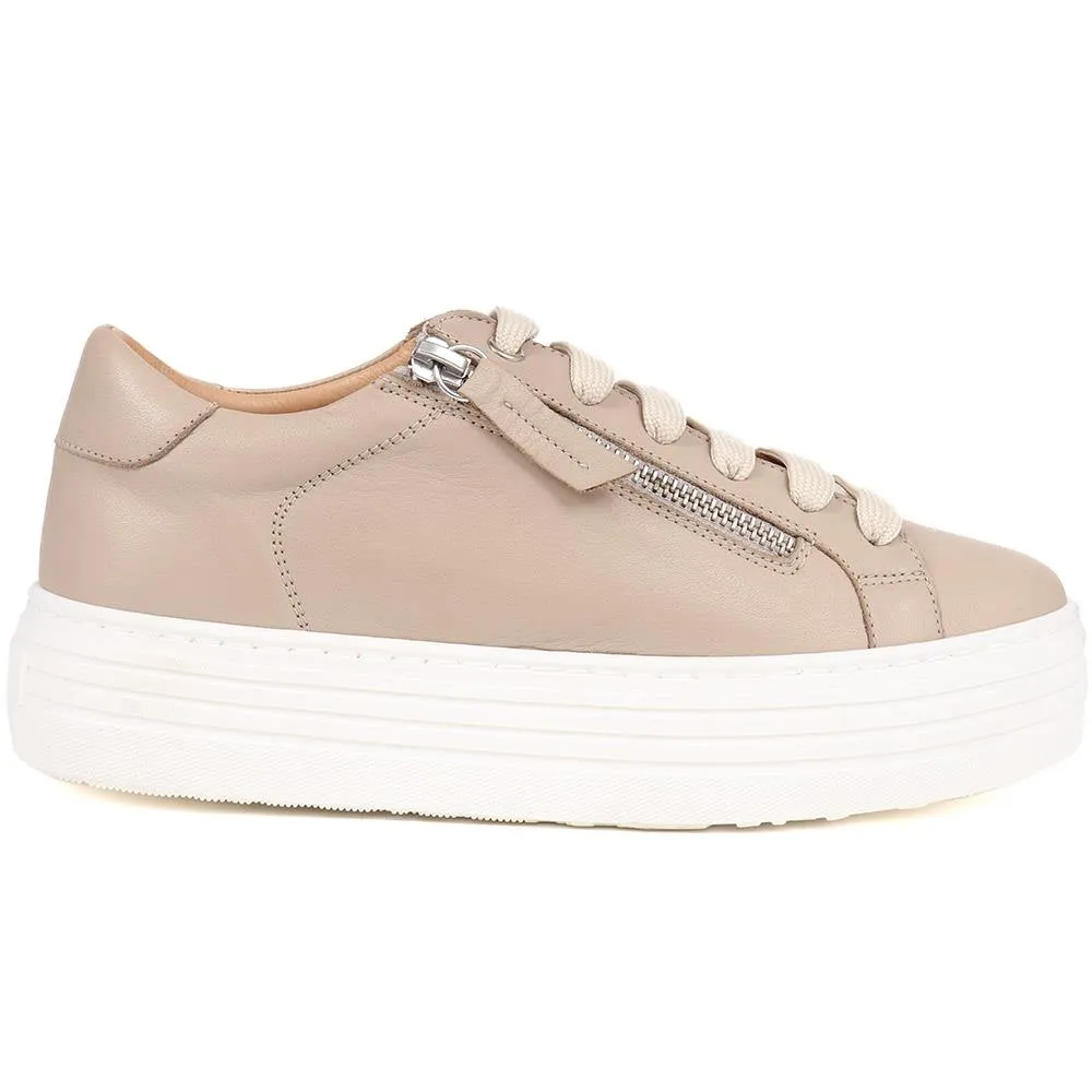 Amaliada Leather Platform Trainers - AMALIADA / 325 316 sold by Jones Bootmaker product image thumbnail 4