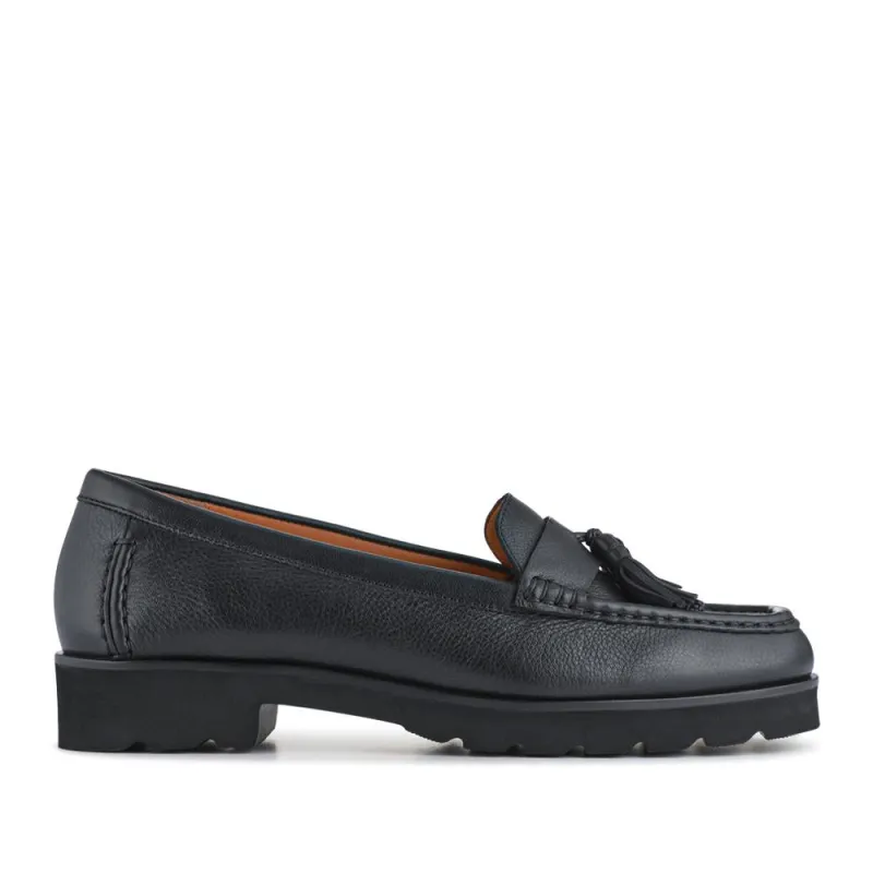 Leather Casual Slip-On Shoes - GERANIUM2 / 326 780 sold by Jones Bootmaker