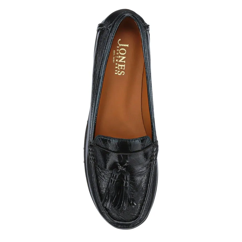 Leather Casual Slip-On Shoes - GERANIUM2 / 326 780 - Black Patent sold by Jones Bootmaker product image thumbnail 4