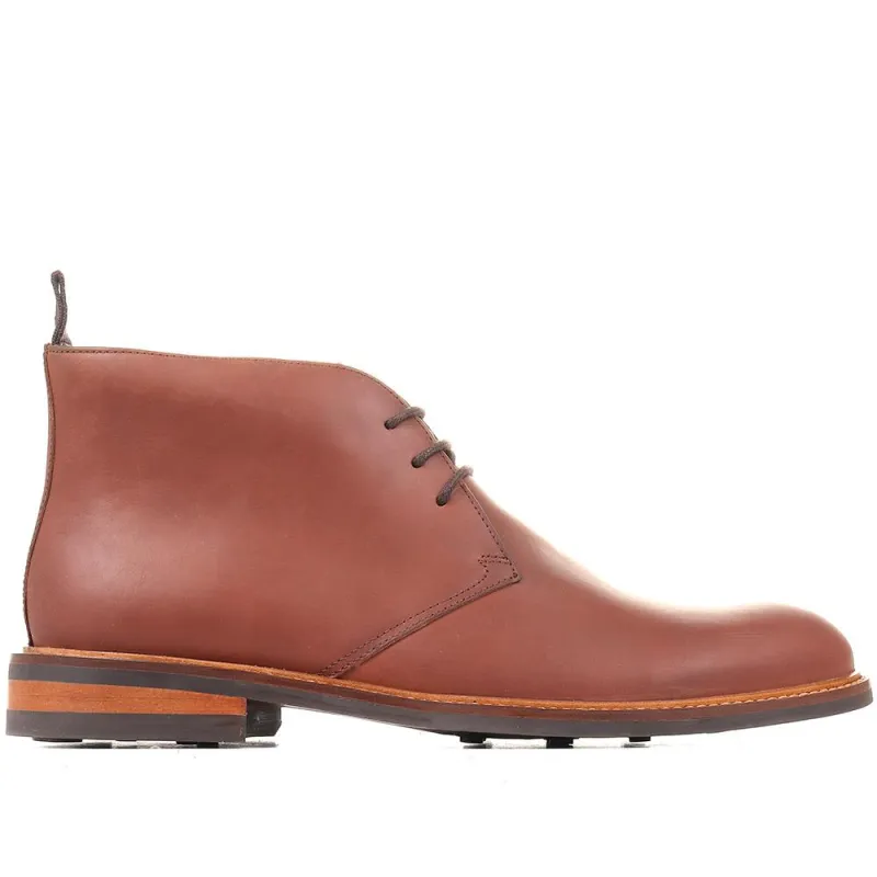 Driffield Leather Chukka Boots - DRIFFIELD / 322 608 - Tan sold by Jones Bootmaker