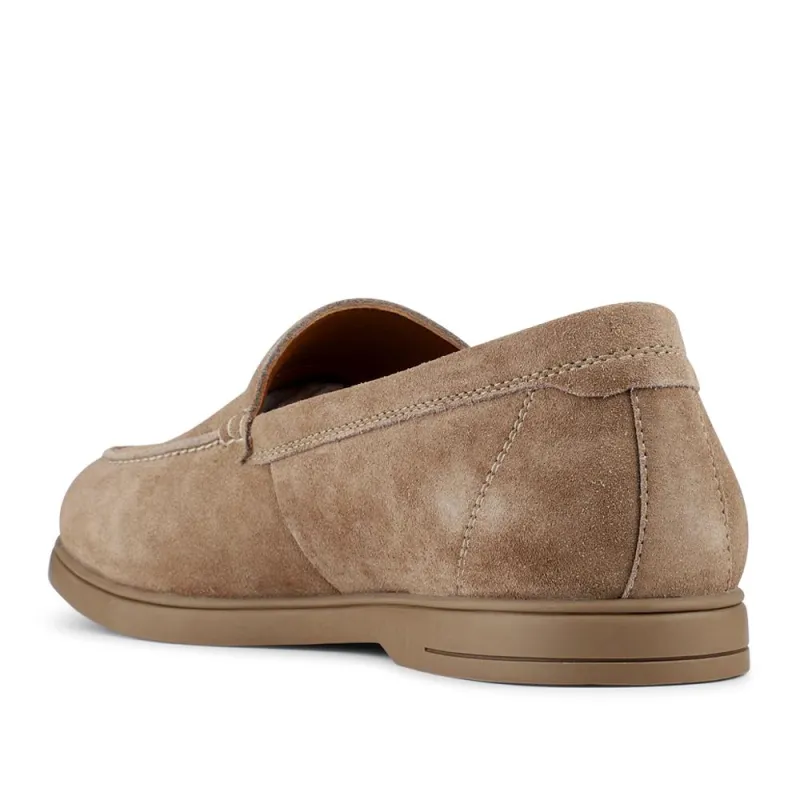 Raiden Suede Loafers - RAIDEN / 325 112 - Sand Suede sold by Jones Bootmaker