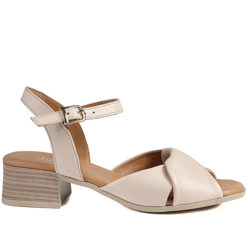 Jaira Leather Buckle Fasten Sandals - JAIRA / 329 439 sold by Jones Bootmaker
