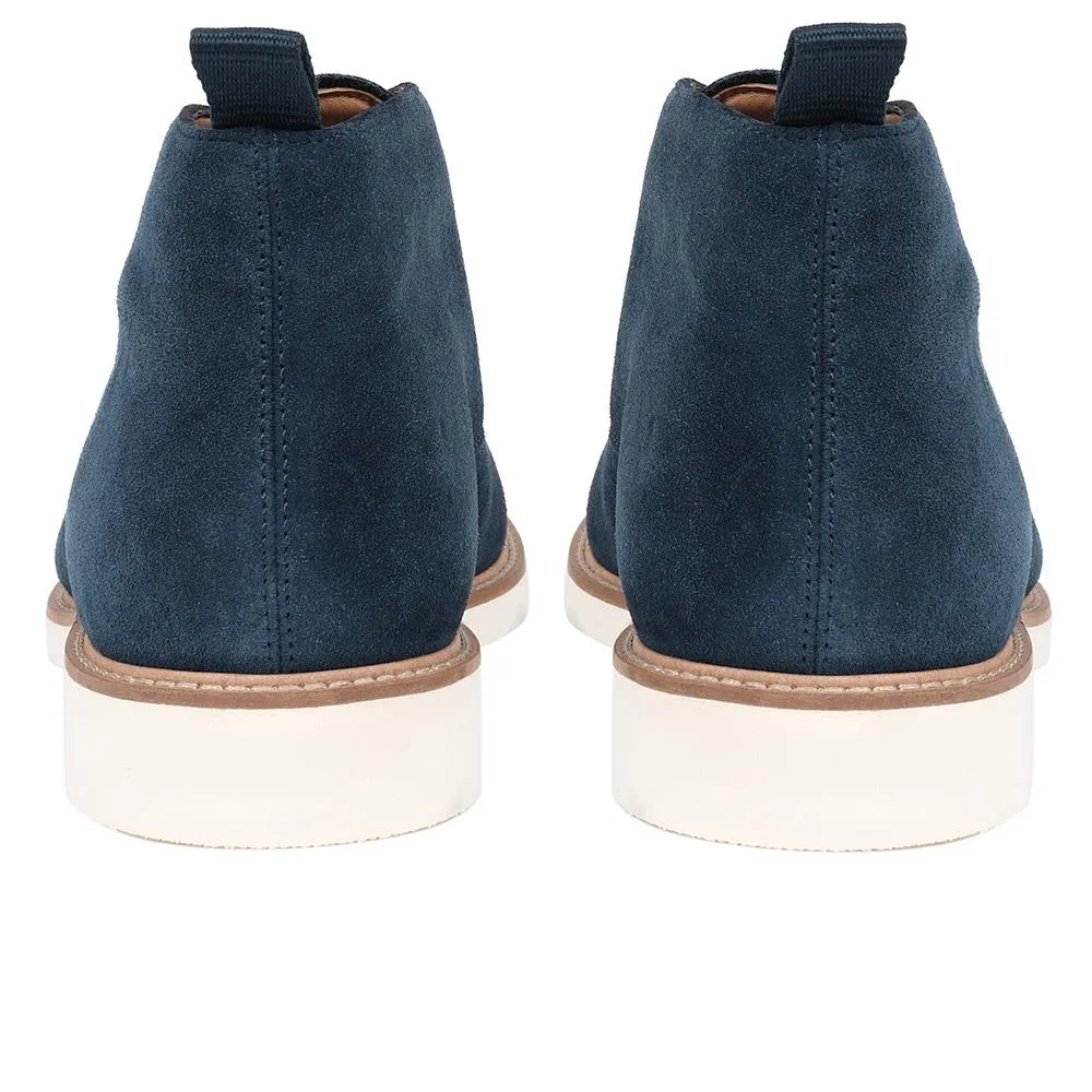 DeaconSpring Leather Chukka Boots - DEACONSPRING / 324 977 - Light Blue Suede sold by Jones Bootmaker product image thumbnail 3