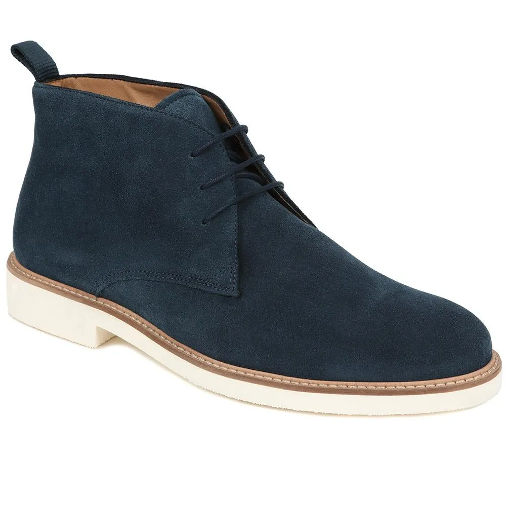 DeaconSpring Leather Chukka Boots - DEACONSPRING / 324 977 - Light Blue Suede sold by Jones Bootmaker product image thumbnail 2