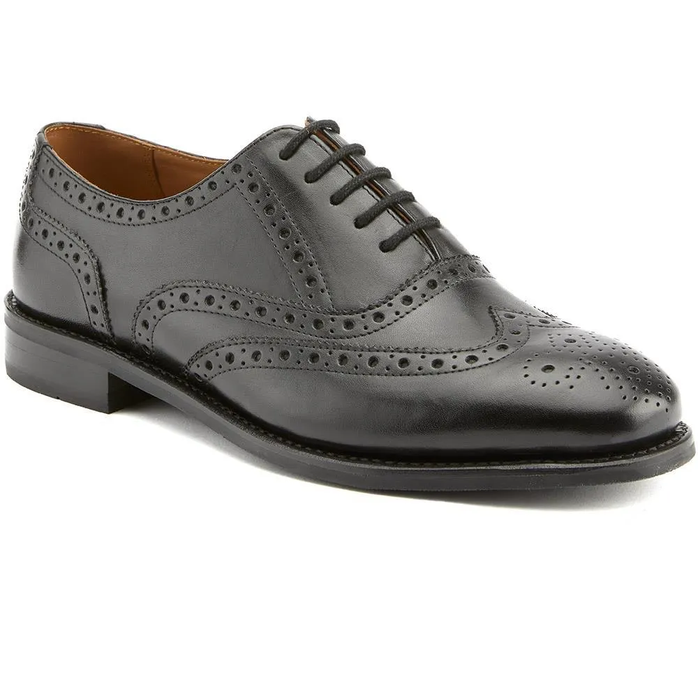 Braxton Leather Brogues - BRAXTON / 326 034 - Black sold by Jones Bootmaker product image thumbnail 2