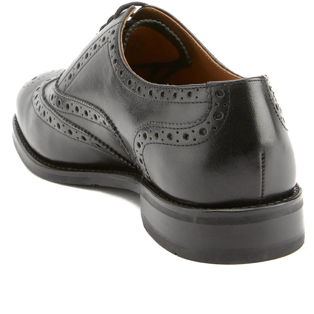 Braxton Leather Brogues - BRAXTON / 326 034 - Black sold by Jones Bootmaker product image thumbnail 3