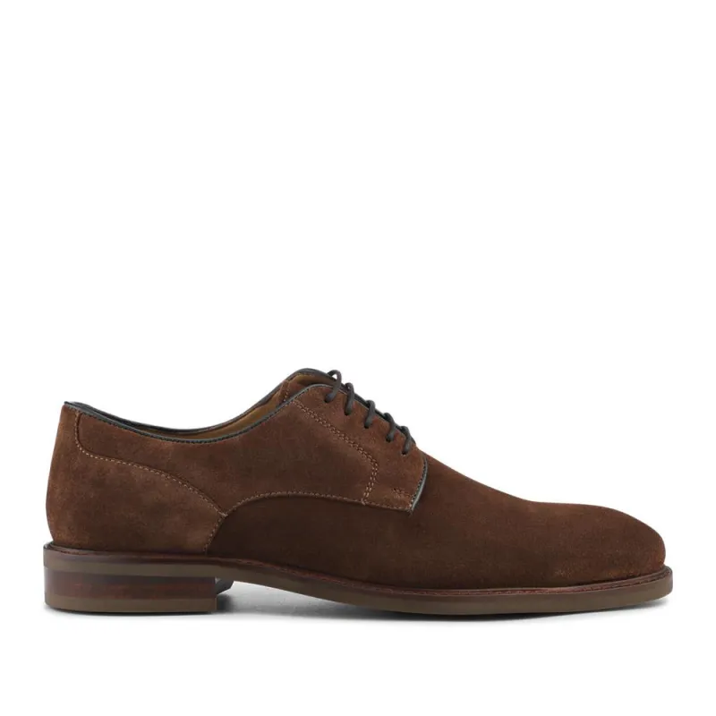 Malachi Smart Casual Leather Lace Up Shoes - MALACHI / 328 710 - Brown Suede sold by Jones Bootmaker