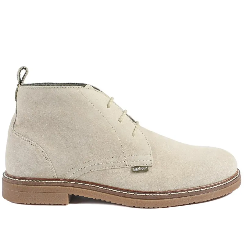 Leather Chukka Boots - BARBR43502 / 328 743 - Sand Suede sold by Jones Bootmaker