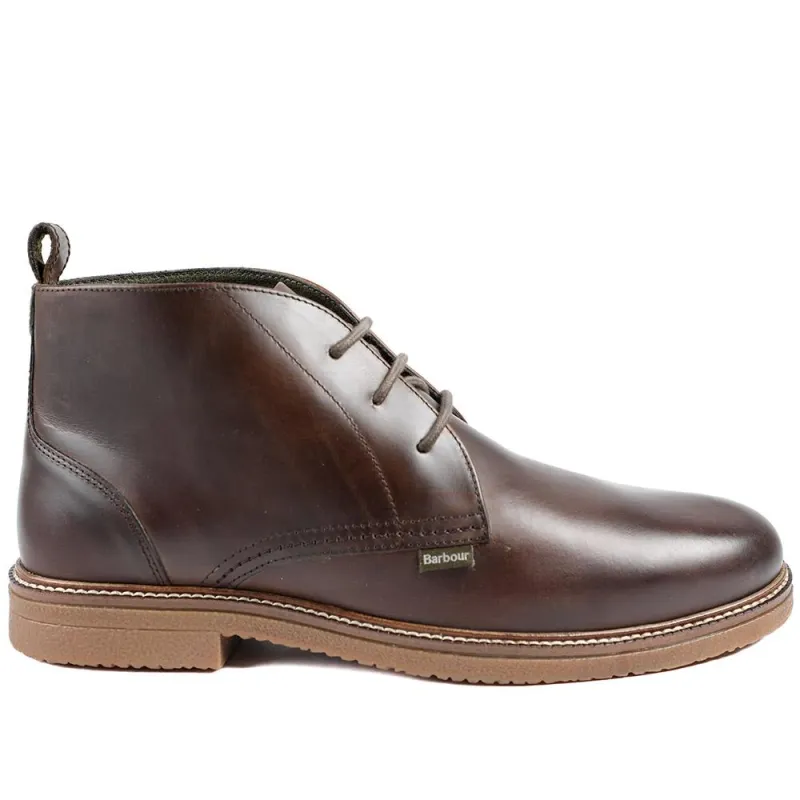 Leather Chukka Boots - BARBR43502 / 328 743 - Dark Brown sold by Jones Bootmaker