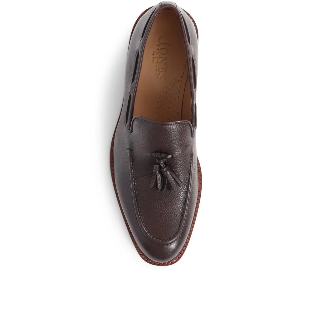 Rhett Gents Suede Tassel Loafers - RHETT / 324 381 - Brown Grain sold by Jones Bootmaker product image thumbnail 5