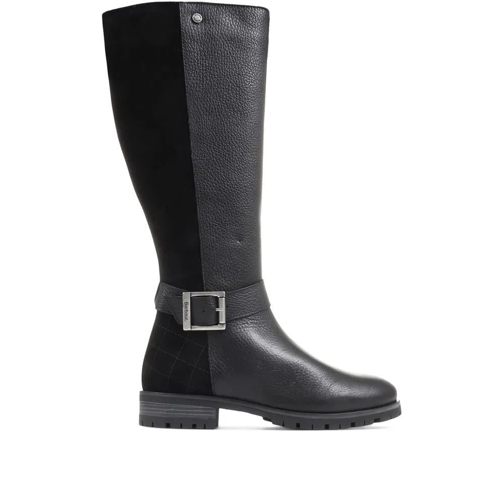 Alisha Leather Riding Boots - BARBR36511 / 322 446 - Black sold by Jones Bootmaker