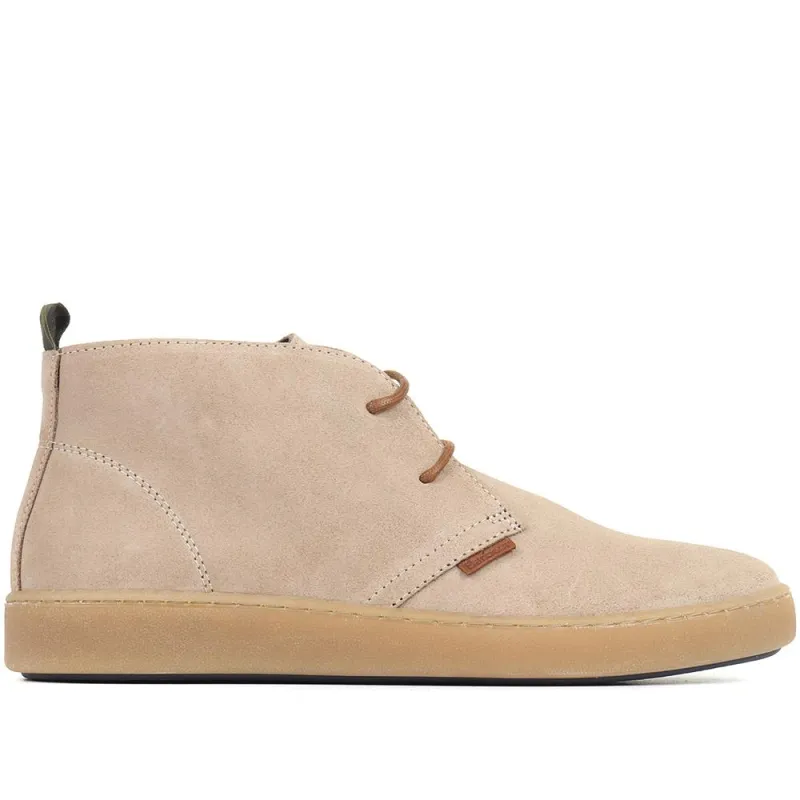 Yuma Nubuck Chukka Boots - BARBR35505 / 321 390 - Sand sold by Jones Bootmaker