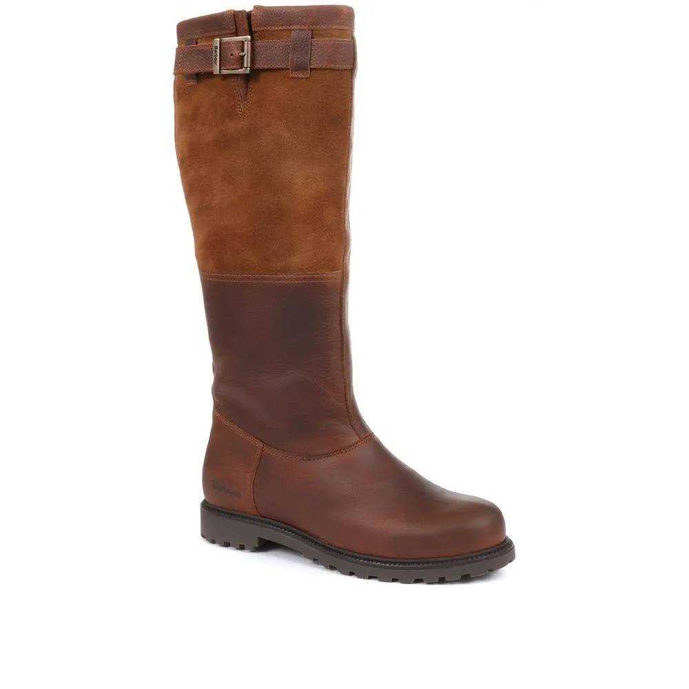 Acorn Long Leather Boots - BARBR34513 / 320 312 - Brown sold by Jones Bootmaker product image thumbnail 2