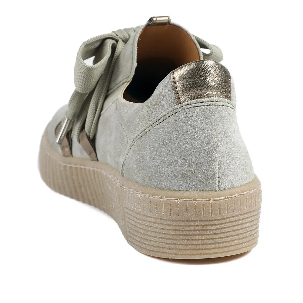 Waltz Gabor Lace-Up Trainers - GAB33506 / 319 497 - Beige sold by Jones Bootmaker product image thumbnail 3