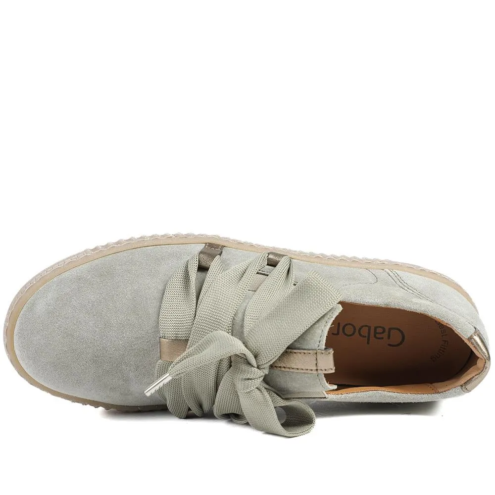 Waltz Gabor Lace-Up Trainers - GAB33506 / 319 497 - Beige sold by Jones Bootmaker product image thumbnail 4