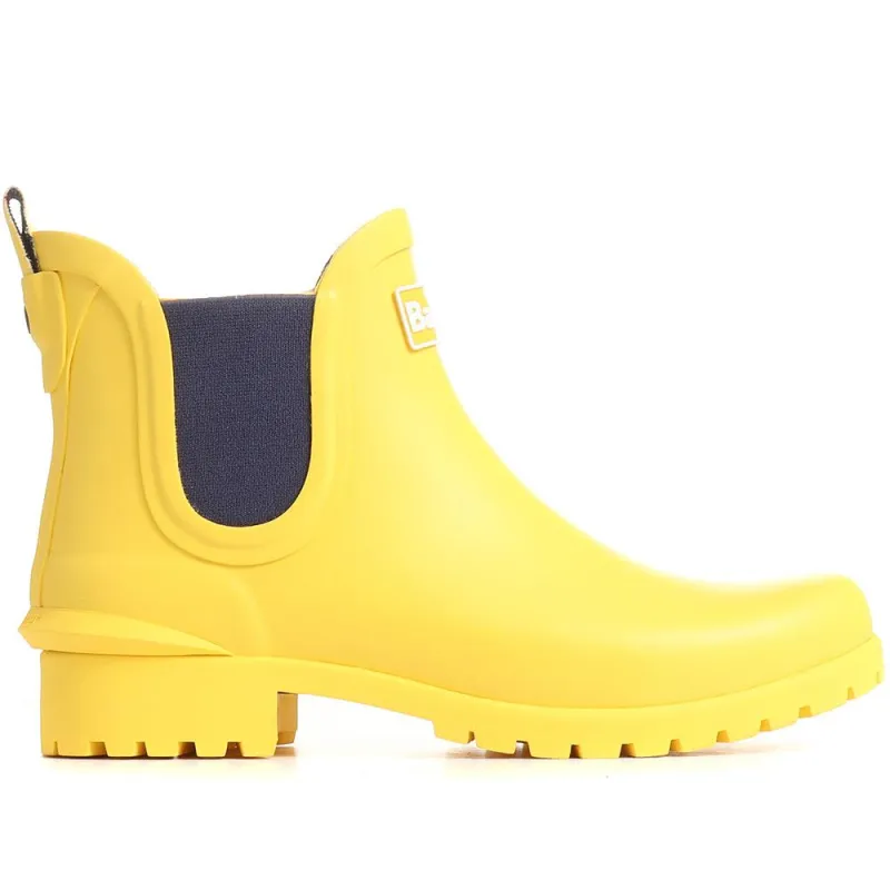 Wilton Wellie Ankle Boots - BARBR28514 / 313 961 - Yellow made by Barbour