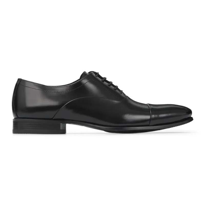 Polished Leather Oxford - SESEY28501 / 314 192 - Black made by Jones Bootmaker