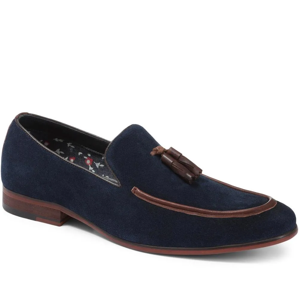 Suede Tassel Loafer - RENI29502 / 315 555 sold by Jones Bootmaker