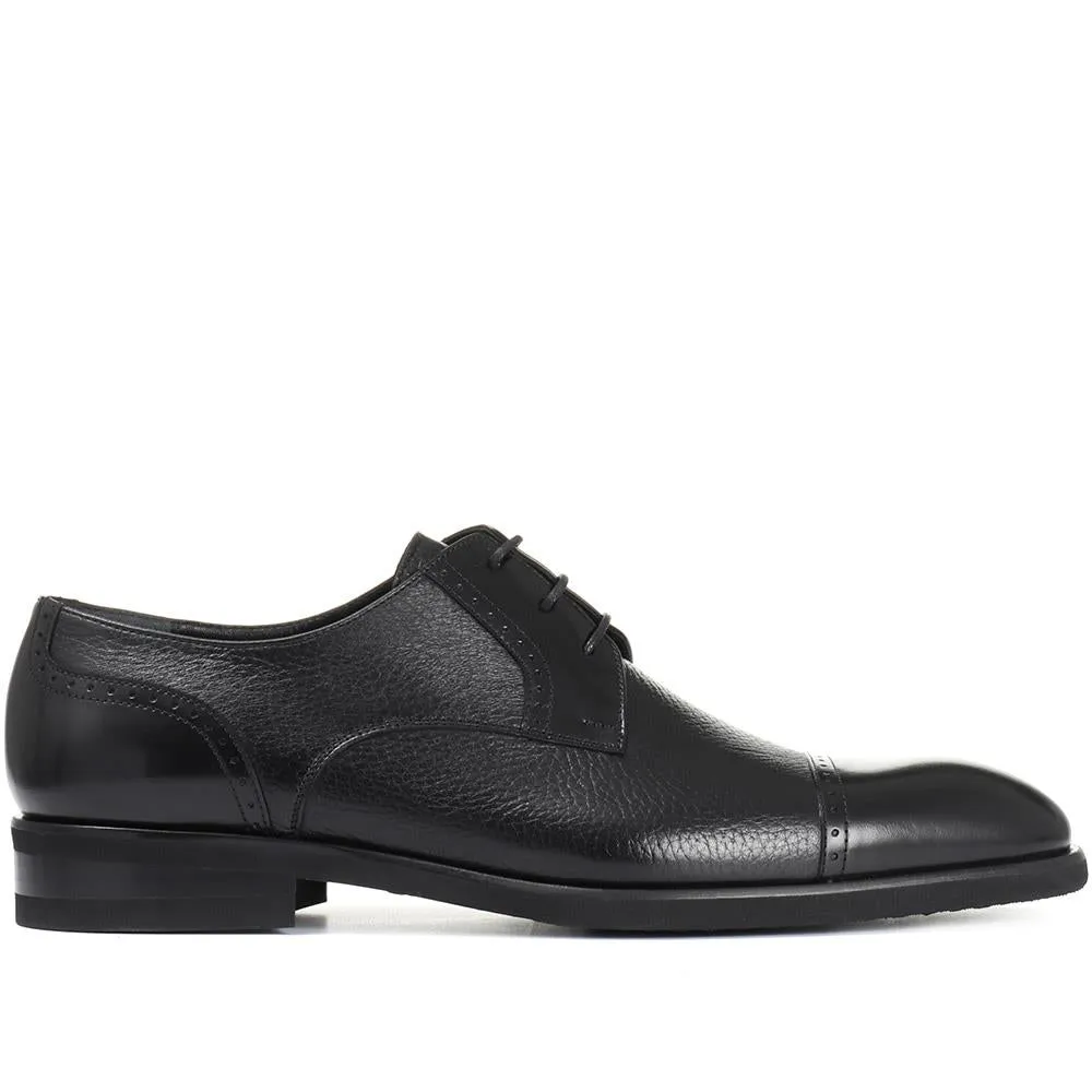 Deer Leather Derby Shoe - CORRE30502 / 317 097 sold by Jones Bootmaker