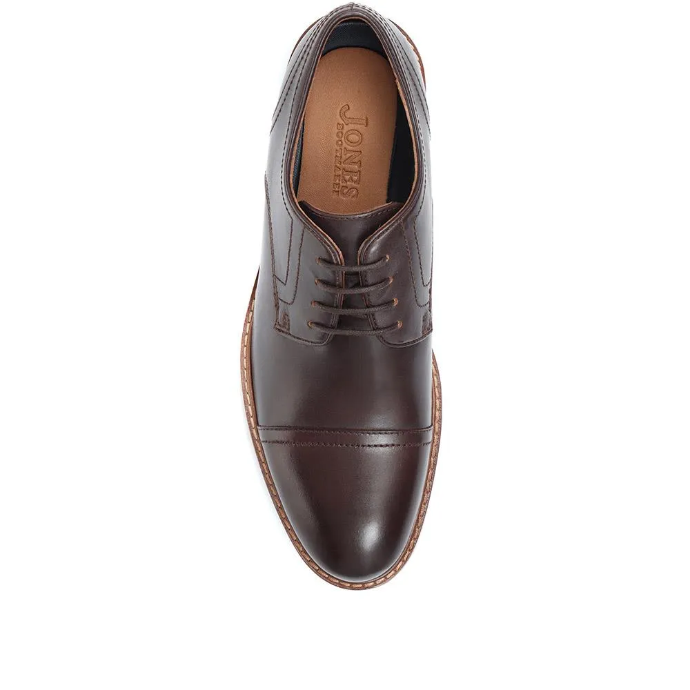 Fergus Leather Derby Shoe - FERGUS / 318 228 - Brown sold by Jones Bootmaker product image thumbnail 5