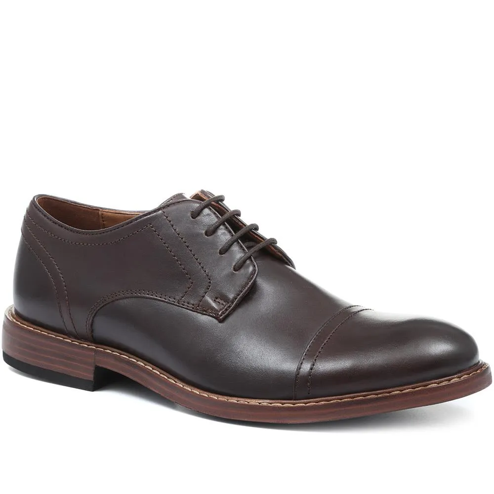 Fergus Leather Derby Shoe - FERGUS / 318 228 - Brown sold by Jones Bootmaker product image thumbnail 2