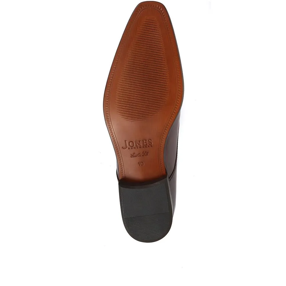 Morden Leather Monk Shoe - MORDEN / 319 195 - Mahogany sold by Jones Bootmaker product image thumbnail 5